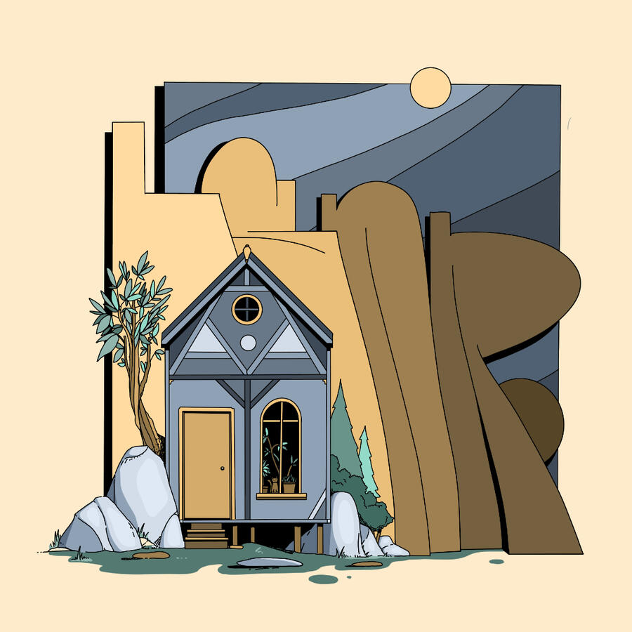 &quot;Chalet&quot;, 2020.